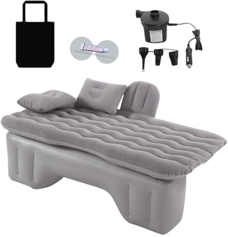 Colchón de campamento inflable, colchón de aire del automóvil | Catchón de campamento de viajes - Cama de colchón de aire de automóvil reutilizable, almohadillas para dormir para viajar, caminar, acam