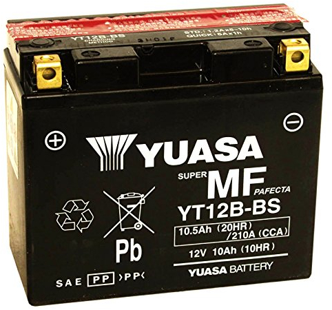 BATTERIE YUASA DUCATI MONSTER 996 S4R 2003-2006 (YT12B-BS)