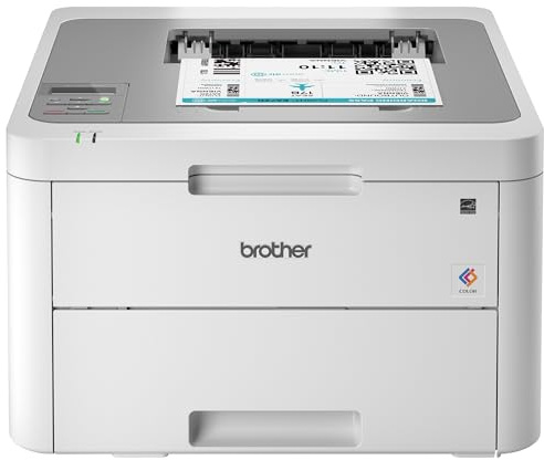 Brother HL-L3210CW Compact Digital Color Printer Providing Laser Printer Quality Results with Wireless