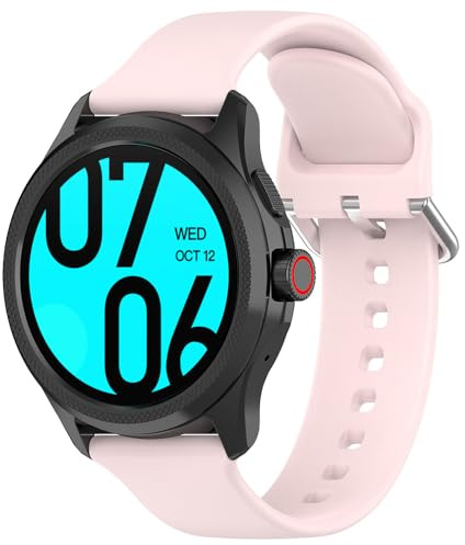 Ersatzarmband für Suunto 7/9/9 Baro/D5, für Garmin Venu X1, für Coros Nomad/Apex 4 46mm, 24mm Sport Armband Uhrenarmband, Silikon Armbänder für Ticwatch Pro 5 Enduro/Atlas