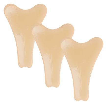 FDEETY Coussin de Protection pour Parties Intimes Protecteur de Parties Intimes Adhésif Invisible Protecteur Coussinets Partie Privée en Silicone pour Femmes Réutilisables (Peau Foncée)