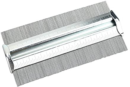 Jauge de contour professionnelle – Jauge de profil en métal robuste pour le travail du bois, le soudage et l'installation de carrelage, copie précise des formes irrégulières, design durable pour le