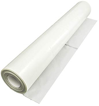 Handelskönig Baufolie transparent 100 µ 4 x 25 m = 100 m² baufolie folie schutzfolie Abdeckfolie Plane Abdeckplane