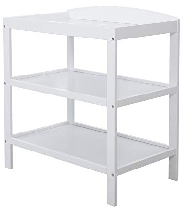 Ickle Bubba Coleby Open Baby Changer Table - White