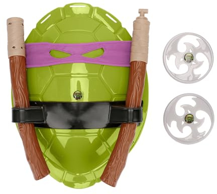 Udekit Supereroe Costume Cosplay per Bambini Donatello Viola e Verde