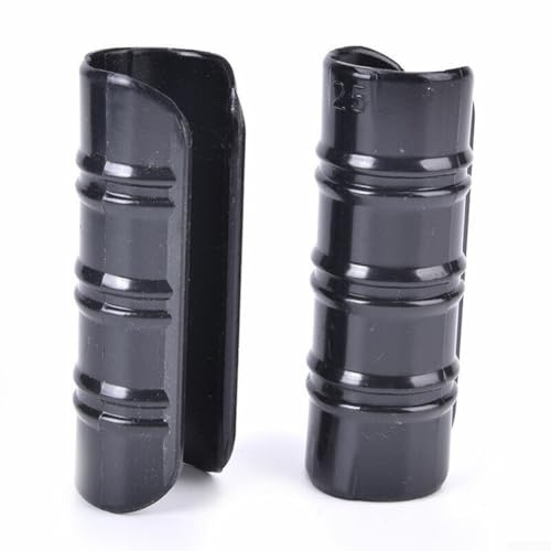 Kit di 10 connettori per serra e morsetto per pellicola, connettori in ABS+PC per tubi da 22 mm, 25 mm, 32 mm, morsetti neri per fissaggio di pellicole in plastica per serre (22 mm)