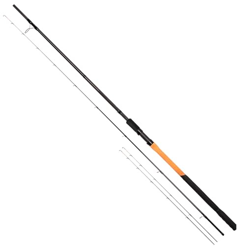 Preston Innovations Inspire Feeder | 3,2 m 3 m 20,3 cm | 30 g | Canna da pesca per pesca grossa | azione progressiva | Minima Guides | Manico piatto in sughero ed EVA | 2 punte per faretra | P0070083