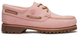 Timberland - Zapato de barco para hombre Authentic 3-Eye Lug Handsewn, Rosa, 41 EU