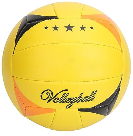 Xiuganpo Klass Volleyboll Storlek 5, Träningsvolleyboll med Utmärkt Elasticitet, Slagtålighet, Avancerad Tätningsteknik, Inomhusvolleyboll för Träningsspel Inomhusstrand