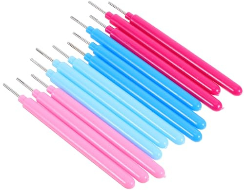 Didiseaon 12 Piezas Kit de Herramientas de Quilling Bolígrafos de Plástico y Acero Inoxidable, Versátiles y Resistentes para Proyectos DIY y Manualidades Hechas a Mano