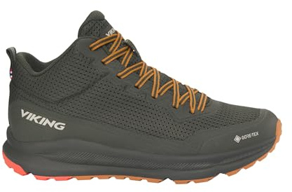 Viking Motion Mid GTX M Walking Shoe, Pine Red, 47 EU