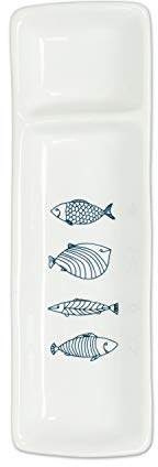 Abbott Collection Corfu 2 Section Fish Plate