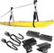Kajak-Deckenlift, Kajak- & Kanu-Garagenaufzug mit strapazierfähigem Seil, Obenliegender hängender Flaschenzug mit Haken zum Paddel Boot, Snowboard, Surfbrett, Kanu, Fahrrad - 125 lb Kapazität