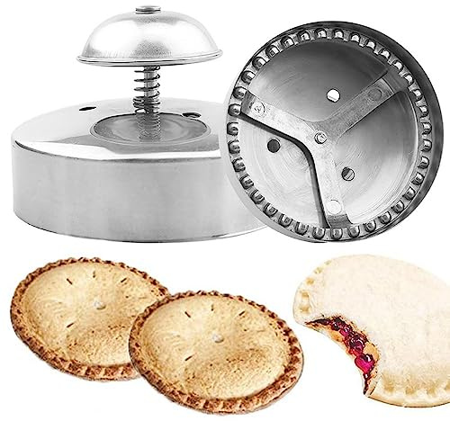 Taglierina per sandwich per bambini Taglierina e sigillante per sandwich antiaderente per biscotti rotondi in acciaio inossidabile per uso alimentare da 3, 54 pollici per preparare panini, h