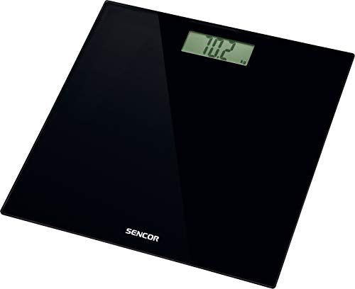 SENCOR SBS 2300BK Personal Scale (vetro di sicurezza temperato), nero