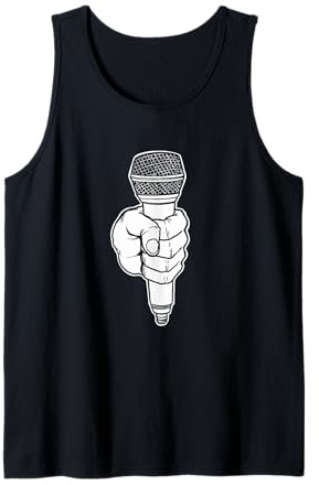 Microphone à main Hip Hop Débardeur