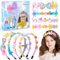 Cadeau Fille Jouet Fille 6-12 Ans Serre Tete Kit Bricolage Enfant, Calendrier De L'Avent Idee Cadeau Noel Rigolo Accessoire Cheveux Fille, Cadeau Anniversaire Licorne Jeu Loisir Creatif Jeux Enfant