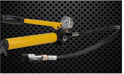 CP-180 CP-700 Hydraulic Hand Pump, Manual Hydraulic Pump Hydraulic Station SUNBING (Color : CP-600 Manual Pump+Gauge)