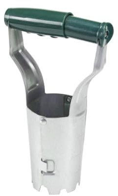 Baobiutin Lampen -Pflanzer -Werkzeug Handheld -Glühbirnentransplanter -Gras -Plugger -Werkzeug mit Tiefenmarke für Gartengraben zum Nachfüllen von Pflanzentulpen Transplanter