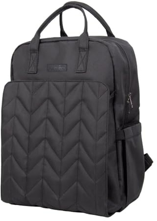 Sac à dos à langer Matelassé - Noir
