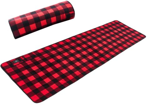 Jukeoiu Almohadilla Térmica para Saco de Dormir - Manta Suave Plegable Cálida Ajustable - Funda Interior para Saco De Dormir,para Hombres Y Mujeres Senderismo Exterior Picnic Viaje Supervivencia