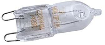 Lampe 40w G9 33CU509 pour Four AEG, ARTHUR MARTIN, BAUKNECHT, DE DIETRICH, ELECTROLUX, ESSENTIEL B, FAGOR, FAR, FAURE, HOTPOINT ARISTON, IGNIS, INDESIT, KITCHENAID, LADEN, PRIVILEG, SAMSUNG, THO ...