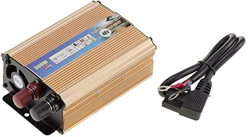 KALEA-INFORMATIQUE Convertitore di tensione da 48V in ingresso a 220V in uscita. Potenza continua 300 Watt, potenza di picco 600W