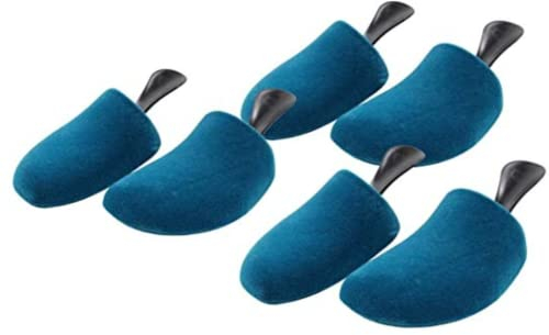 DELFA Samty Schuhspanner aus Schaumstoff Set aus 3 Paar - Schuhstrecker für gewölbte und Comfort Schuhe - Schuhformer für Damen Größe 38 – 42