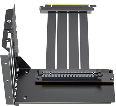 Xilence Riser Kabel Set zum vertikalen Einbau der Grafikkarte in das Xilent X X912.ARGB Gaming PC Gehäuse, nur mit dem Xilent X Case kompatibel, einfacher Einbau, eleganter Look
