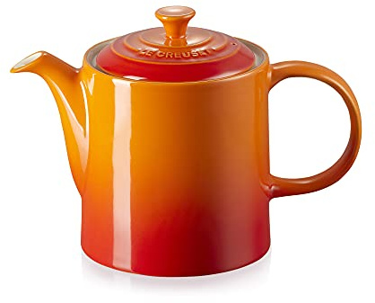 Le Creuset Grand Teapot, Stoneware, 1.3 litres, Serves 4 Cups, Volcanic, 70703136420000