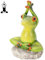 Norhogo Frösche Deko Figur Bringt Viel Glück, Frosch Statue Harz Yoga Frosch Figur Kunstharz Frosch-Statue, Yoga Tier Deko, lustige niedliche Dekoration für Zuhause, Schreibtisch, Badezimmer