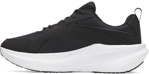 Under Armour Men's Charged Assert 11, (001) Black/Black/White, 14, US