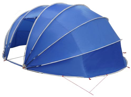 vidaXL Tienda de Piscina Tipo cúpula Verde 538 x 440 x 204 cm, Carpa Impermeable para jardín y terraza, fácil de Montar, Protege la Piscina del Viento y el Sol