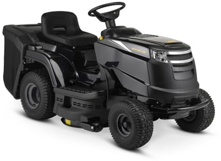 Alpina AT4 84 HA a Trattorino da Giardino, 5,8 kW, 84 cm – Trasmissione Idrostatica a Pedale, Sacco 200 L – Prati fino a 3.000 m²