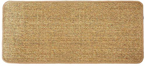 Primaflor - Ideen in Textil Küchenläufer Küchenteppich SISAL - 100 x 200 cm, Nuss, Naturfaser Küchenvorleger Teppich für Küche, Brücke, Sauberlauf rutschfest