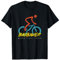 Biobiker - Waden statt laden. Gegen E-Bike Fahrrad. MTB Rad T-Shirt