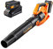 LawnMaster CLBL4016A Cordless Leaf Blower 40V Max with 2.0Ah,Battery Powered Leaf Blower Lightweight for Lawn Care, Leaves and Snow Blowing(Battery & Quick Charger)