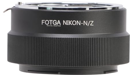 FOTGA FTZ Anillo adaptador de objetivo para Nikon F-Mount objetivo a Z-Mount cámara convertidor adaptador compatible con Nikon Z5 Z6 Z7 Z30 Z50 Z6II Z7II Z8 Z9 Zf Zfc Full Frame cámara sin espejo