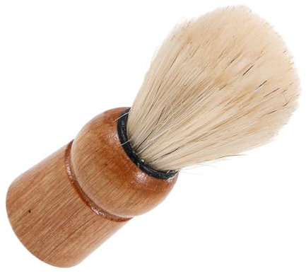 Ipetboom Retro Rasierpinsel Herren Mit Wildschweinborsten Holzgriff Ergonomischer Griff Präzise Bartpflege Und Rasierschaumerzeugung Kompakt Leicht Für Reise Bart Grooming Tool