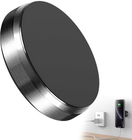 Iman Coche movil, 2pcs Soporte móvil para Coche, Pegado al Tablero, Pared Soporte movil Coche magnético Compatible con all Phone