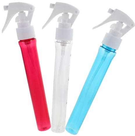 Beavorty 3 Pezzi Spray Bottiglie Mini Ricaricabili per Parrucchieri e Nebulizzatore Fine Continuo per Acconciature e Idratazione Bottiglie Spray Piccole Antiperdita Portatili