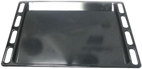 RYELDOM Leccarda Forno 447 x 365 mm Compatibile Hotpoint Indesit – Teglia Raccolta Grassi per Forno, Ricambio Universale