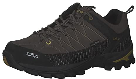 CMP Herren Rigel Low Shoes Wp Trekking-Schuhe, Fango, 43 EU