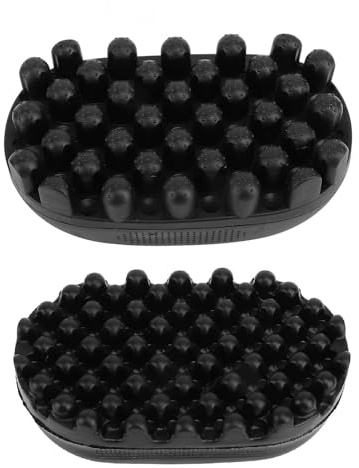2 St Gummi Curling Hårborste, Stor Tandborste och Fin Tandborste Tvättbar Twist Curl Kam Hårstyling Verktyg, Snabb Lätt Styling Curling Kammar för Pojke Flicka Frisör Hårborste