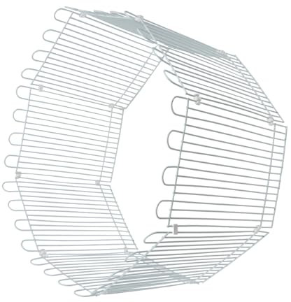 HOUDERCO 8stücke Hamster Spielzeug Zaun Teiliges Kreativer Spielplatz Für Haustiere Indoor Barrier Für Hamster Weiße Spielumgebung Praktisches Und Langlebiges Zubehör Für Kleintiere