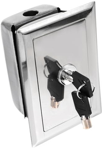 FIXOSHEE Manual Push Button Box for Electric Roller Shutter Doors Remote Control Compatibility Durable Design for Garage Lift Rolling Gates