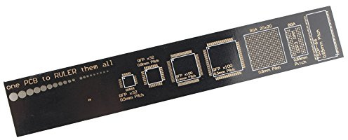 HALJIA 15 cm 6 multifuncional PCB regla Eda unidades de referencia electrónico instrumento de medición electrónico Compatible con ingenieros/Geeks/Makers/Arduino ventiladores