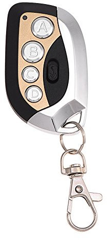 Chiave per porta da garage con clonazione telecomando universale per cancello, 433,92 MHz, portachiavi di posizionamento, impermeabile, per porte da garage, cancelli, sistemi di allarme, ecc.(GOLG)