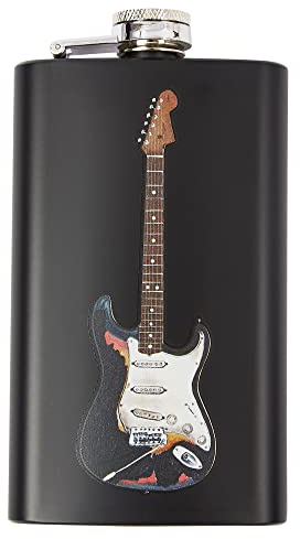 Jimi Hendix Flasque en acier inoxydable avec illustration originale