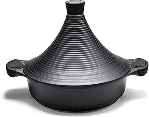 Tajine Agadir Induzione Arabo Design Antiaderente shining nero | tagine maroc | tajin marocco | marocco